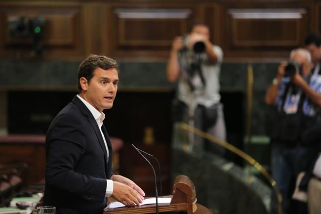Rivera en el Congreso. | EUROPA PRESS ep riveracongreso