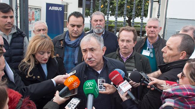 ep secretario generalugt pepe alvarez en sevilla