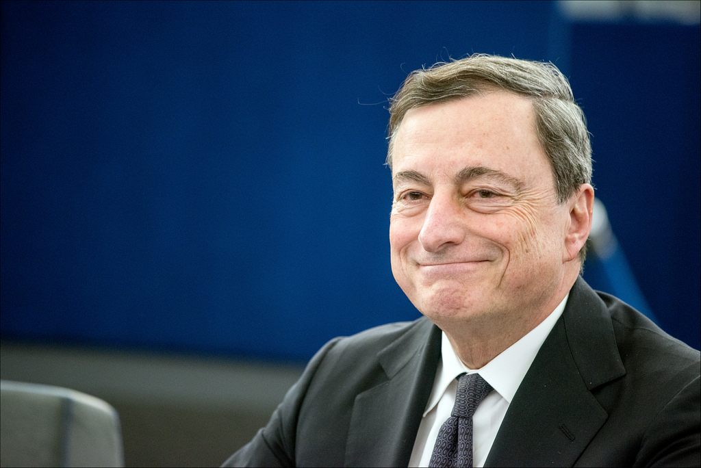 Mario Draghi, presidente del Banco Central Europeo (BCE) draghi