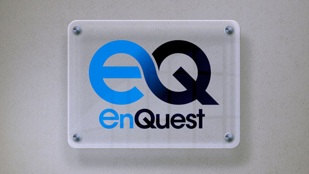 dl enquest energy oil gas producer production logo