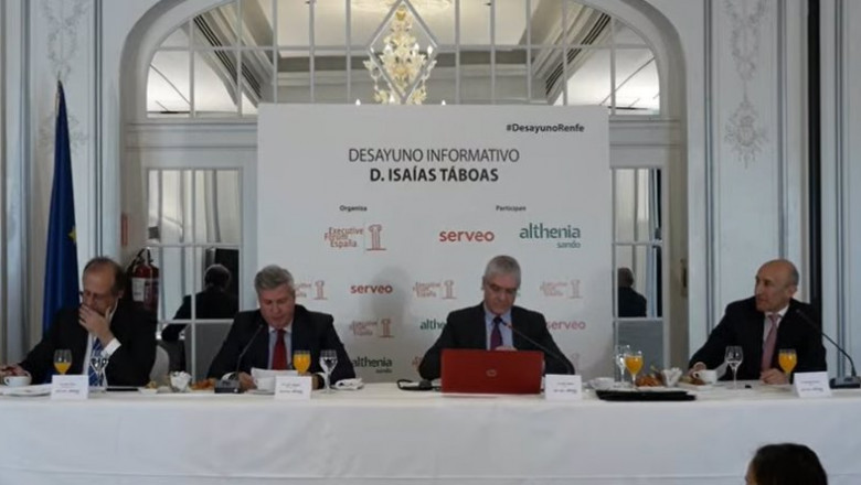 ep acto de executive forum con renfe