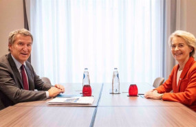 ep archivo   el lider del pp alberto nunez feijoo se reune con la presidenta de la comision europea
