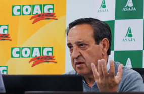 ep archivo   el presidente de asaja pedro barato durante la rueda de prensa de los agricultores para