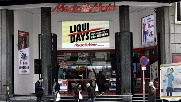 ep archivo - entrada de una tienda media markt en madrid espana