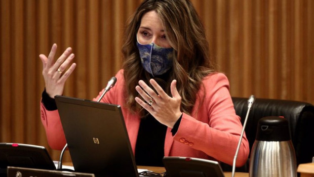 ep archivo   la secretaria de estado de comercio xiana mendez comparece en la comision de industria