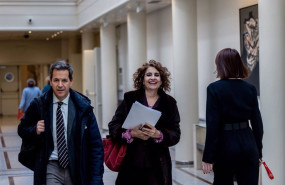 ep archivo   la vicepresidenta primera y ministra de hacienda maria jesus montero a su llegada a una