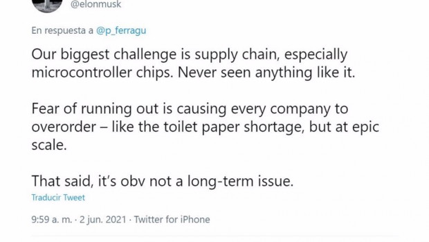 ep captura de la cuenta oficial de elon musk en twitter