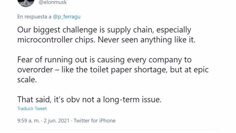Captura de la cuenta oficial de Elon Musk en Twitter. | TWITTER ELON MUSK ep captura de la cuenta oficial de elon musk en twitter