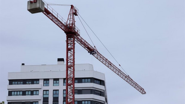 ep edificio de viviendas en construccion en madrid espana