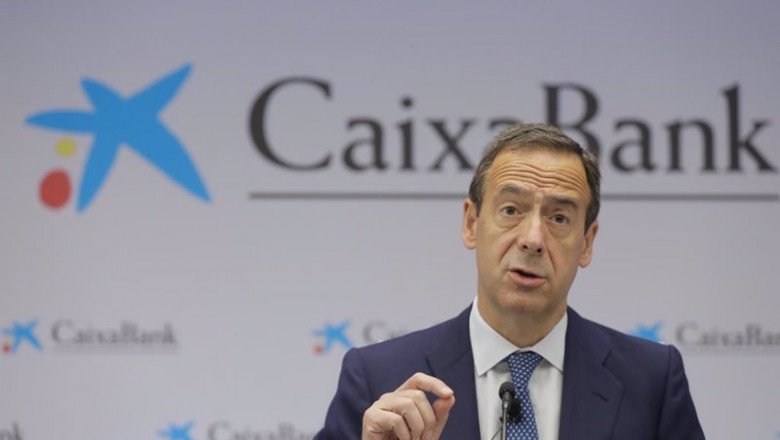 El consejero delegado de CaixaBank, Gonzalo Gortázar, en rueda de prensa este viernes | ROBE SOLSONA (EUROPA PRESS) ep el consejero delegado de caixabank gonzalo gortazar en rueda de prensa este viernes