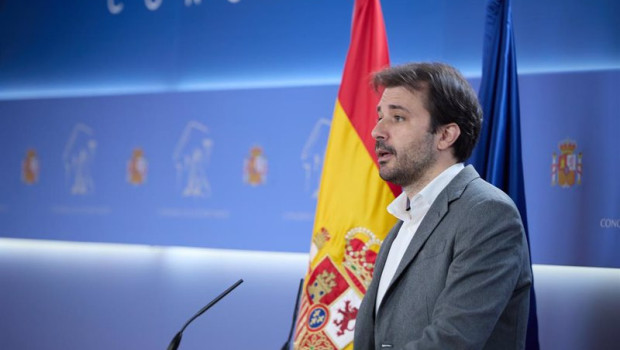 ep el diputado de podemos javier sanchez serna durante una rueda de prensa anterior a la reunion de