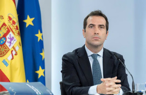 ep el ministro de economia carlos cuerpo durante la rueda de prensa posterior al consejo de
