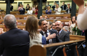 ep el portavoz y vicesecretario de cultura y deporte del pp borja semper durante una sesion de