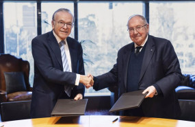 ep el presidente de criteriacaixa isidro faine y el presidente de la camara de comercio de espana