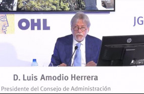 ep el presidente de ohl luis amodio en la junta de accionistas de 2021 ep el presidente de ohl luis amodio en la junta de accionistas de 2021