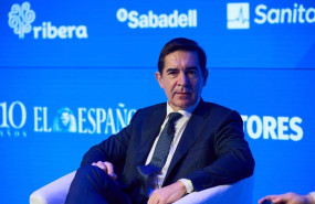 ep el presidente del bbva carlos torres durante la v edicion del foro economico espanol wake up