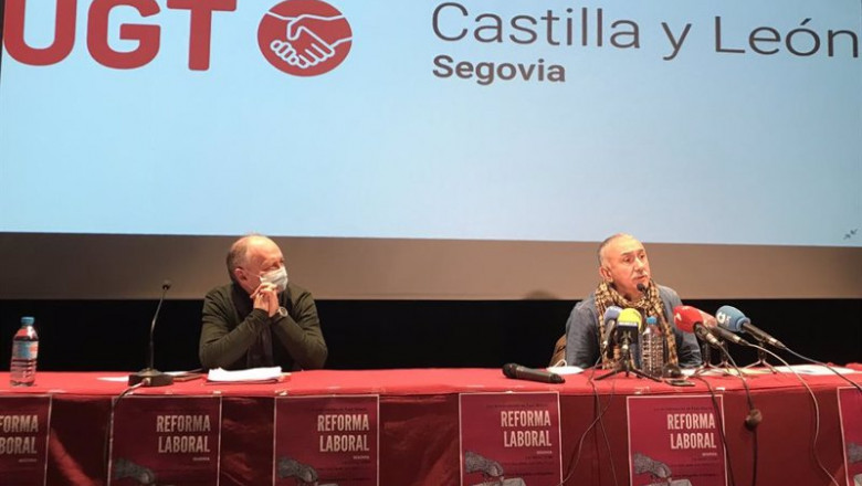 El secretario general confederal de UGT, Pepe Álvarez. | EUROPA PRESS ep el secretario general confederal de ugt pepe alvarez
