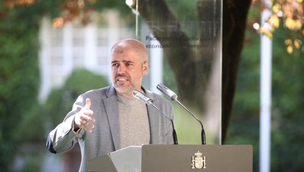 ep el secretario general de ccoo unai sordo interviene durante la firma del pacto por la
