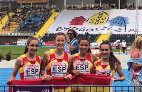 ep equipo espanol4x100 femeninoeuropeoatletismo