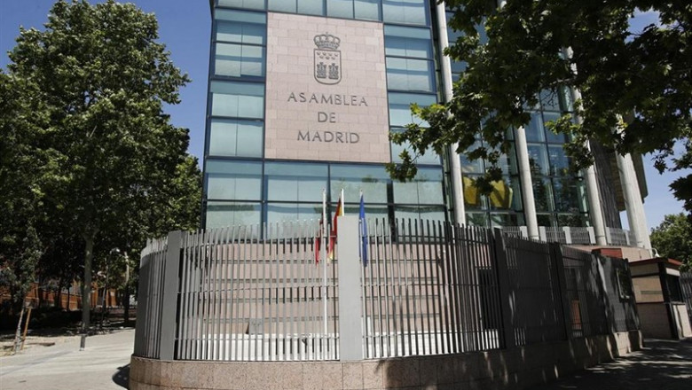 Exterior del edificio de la Asamblea de Madrid ubicada en la Plaza Asamblea,1, Madrid. | Eduardo Parra - Europa Press ep exterioredificiola asambleamadrid ubicadala plaza asamblea1 madrid