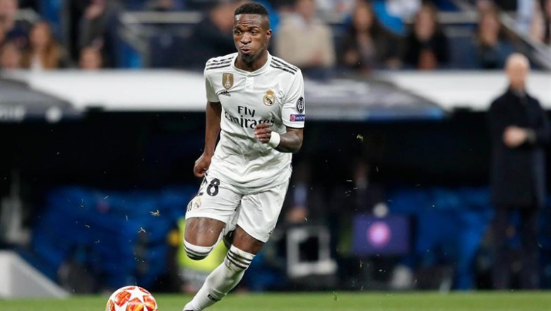 Vinicius. | Stanley Gontha/PRO SHOTS/AFP/AFP7/Europapress ep football - champions league - real madrid v ajax