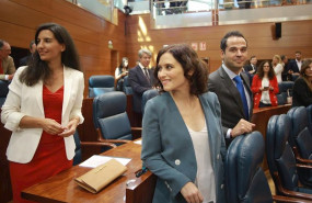 ep imagen de recurso de la portavoz de vox rocio monasterio i el vicepresidente regional ignacio