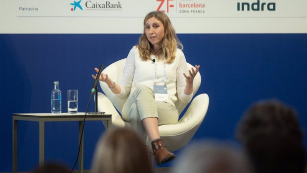 ep la ceo de vilynx elisenda bou durante su intervencion en la sesion innovacion digital y empresa