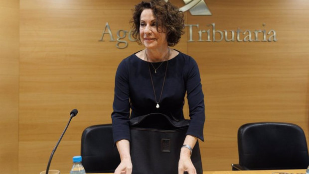 ep la directora general de la agencia tributaria soledad fernandez doctor presenta la campana de