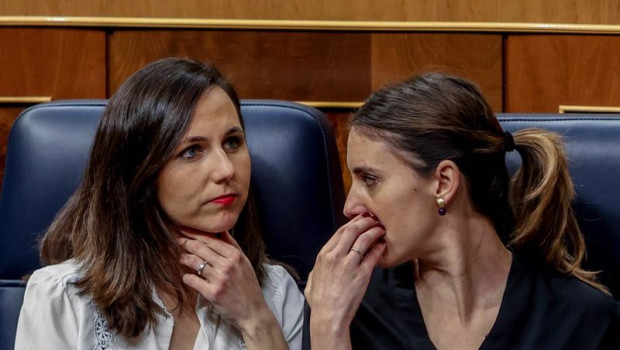 ep la ministra de derechos sociales y agenda 2030 ione belarra i y la ministra de igualdad irene