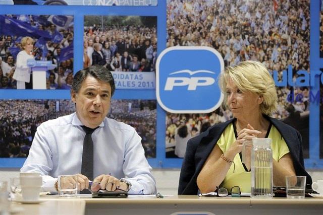 ep los expresidentes regionales ignacio gonzalezesperanza aguirre