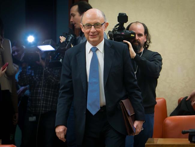 El ministre d'Hisenda i Funció Pública, Cristóbal Montoro | CONGRESO ep ministre dhisenda i funcio publica cristobal montoro