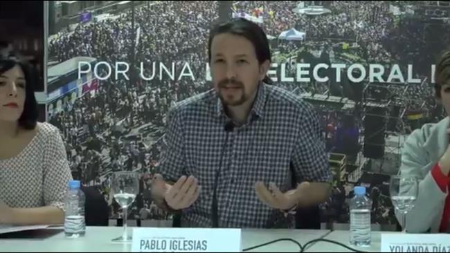 Pablo Iglesias defiende la reforma del sistema electoral | EUROPA PRESS ep pablo iglesias defiendereformasistema electoral