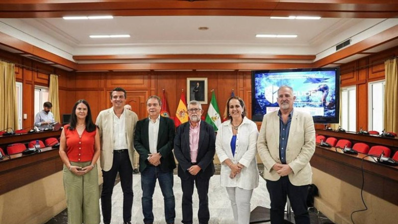 Presentación del 26º Congreso de la Industria de Defensa (Indudef), que acogerá Córdoba entre los días 7 y 9 de octubre bajo el lema 'Industria, Talento y Defensa'. | AYUNTAMIENTO DE CÓRDOBA ep presentacion del 26 congreso de la industria de defensa indudef que acogera cordoba entre los