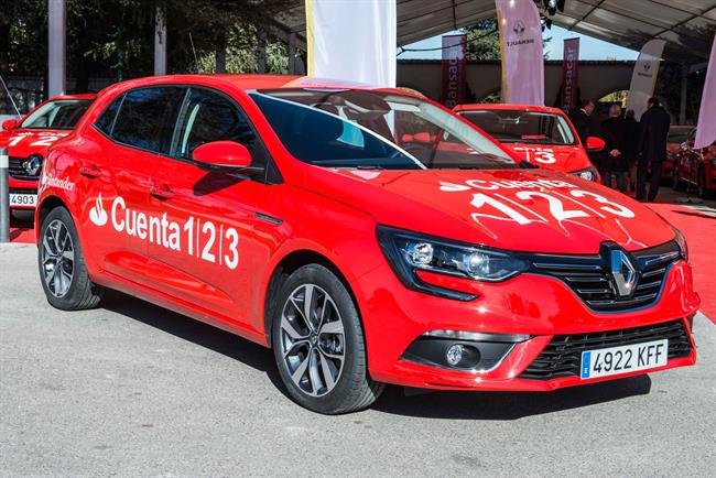ep renault entregabanco santanderprimeras 40 unidadesuna flota750