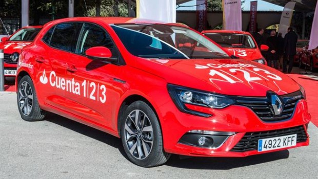 ep renault entregabanco santanderprimeras 40 unidadesuna flota750