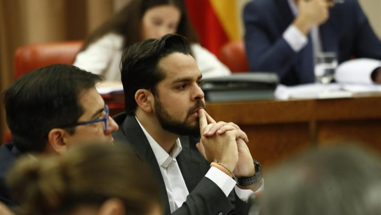 El secretario de comunicación de Ciudadanos, Fernando de Páramo, en la Diputación Permanente del Congreso. | Óscar J.Barroso - Europa Press ep secretariocomunicacionciudadanos fernandoparamo endiputacion permanentecongreso