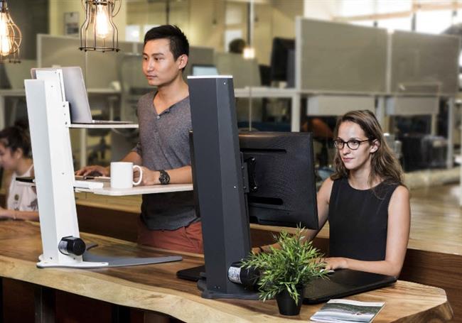 Sit-stand desk, escritorio, trabajo | FLICKR ep sit-stand desk escritorio trabajo