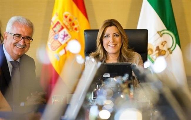 Susana Díaz y Jiménez Barrios, en una foto de archivo | EUROPA PRESS/ARCHIVO ep susana diazjimenez barrios enfotoarchivo