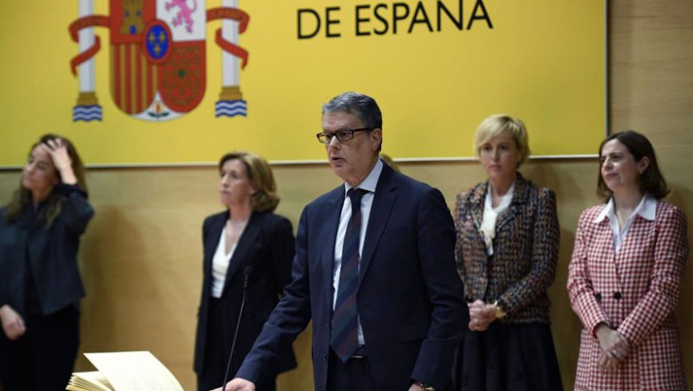 ep toma de posesion de roberto sanchez como nuevo secretario de estado de telecomunicaciones e ep toma de posesion de roberto sanchez como nuevo secretario de estado de telecomunicaciones e