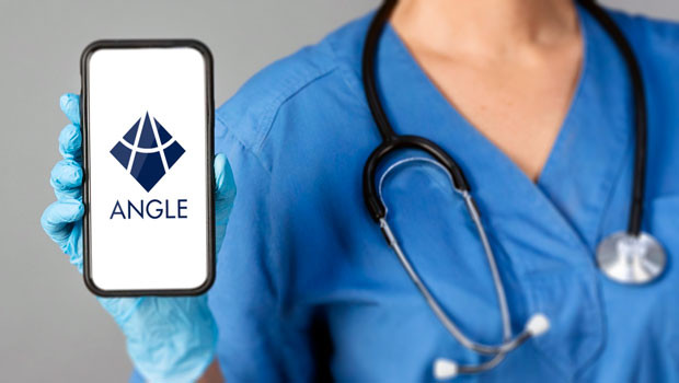 angle dl objectif parsortix développeur de technologie de biopsie médicale soins de santé médecine logo