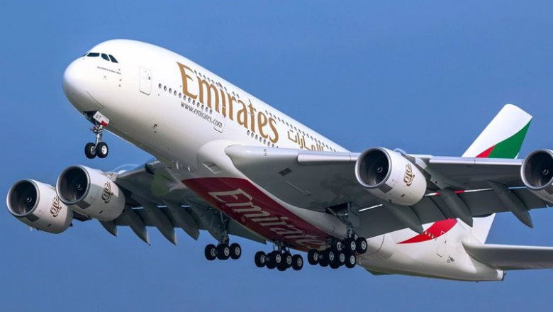 Avión A380 de Emirates. | EMIRATES - Archivo ep archivo avion a380 de emirates