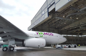 ep archivo   avion de wamos air filial de grupo wamos