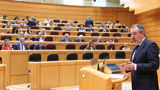 ep archivo   el portavoz del psoe en el senado juan espadas durante un pleno en el senado en una