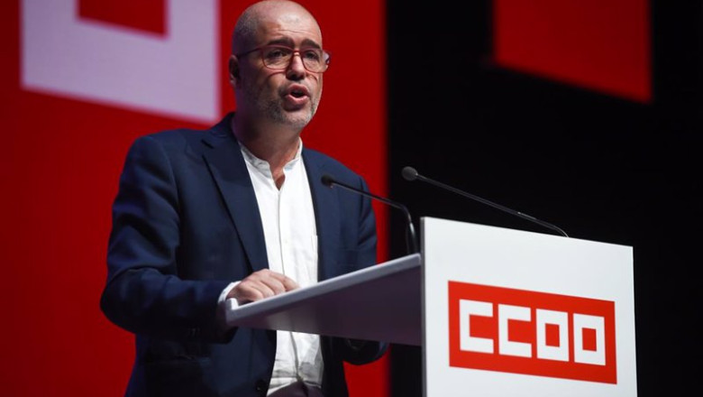 ep archivo el secretario general de ccoo unai sordo en la inauguracion del 12 congreso confederal ep archivo el secretario general de ccoo unai sordo en la inauguracion del 12 congreso confederal