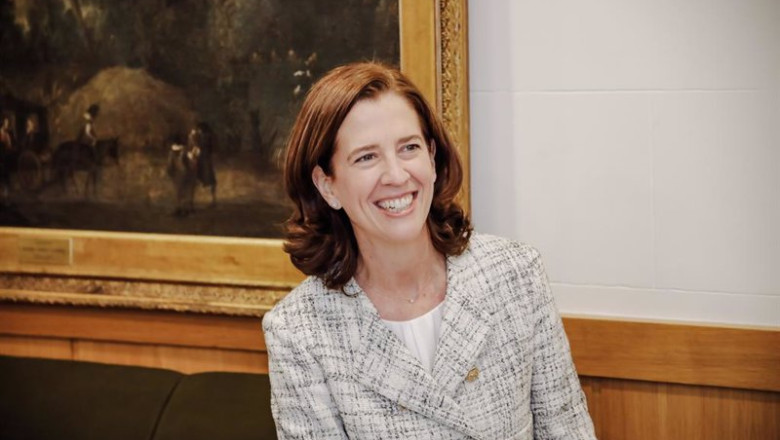 Archivo - La presidente de la AEB, Alejandra Kindelán | Carlos Luján - Europa Press - Archivo ep archivo la presidente de la aeb alejandra kindelan en el acto de su nombramiento en la