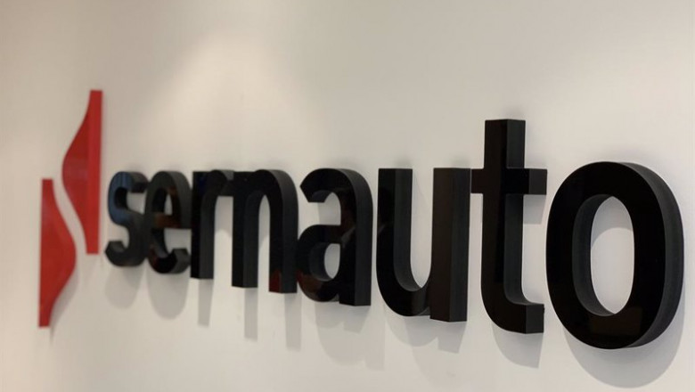 Archivo - Logotipo de Sernauto | EUROPA PRESS - Archivo ep archivo logotipo de sernauto