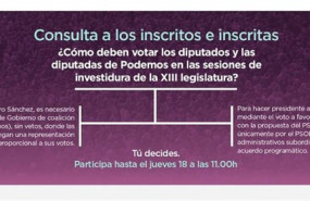 ep consultapodemossus basesla investidurapedro sanchez