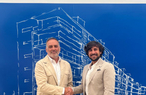 ep de izda a dcha juan jose cercadillo ceo de hercesa y cristian g pastrana fundador y ceo de evoost
