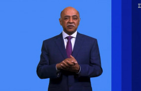 ep el consejero delegado de ibm arvind krishna durante una intervencion telematica en el mobile