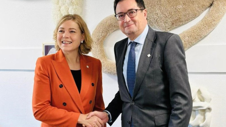 ep el ministro oscar lopez y henna virkkunen